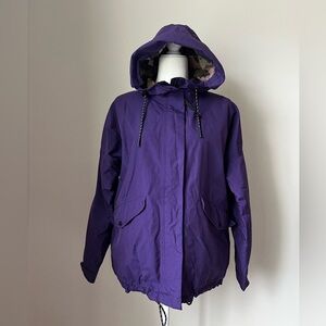 Aigle Purple Goretex Parka